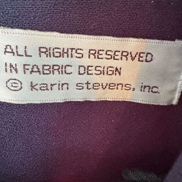 Karin Stevens Blue Boxy Blouse with Peter Pan Collar - Picture 4 of 9